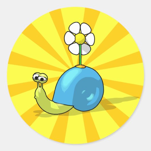 ZONNEBLOEMSLAK STICKER (Voorkant)