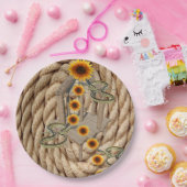 ZonnebloemSnakes Borden Papieren Bordje (Feest)