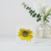 zonnebloemsolo 2,5 x 2,5-inch behuizing Kaart (Staand voorkant)