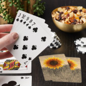 Zonnebloemspeelkaart Dek Pokerkaarten (Insitu)