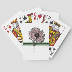 Zonnebloemspeelkaart Dek Pokerkaarten