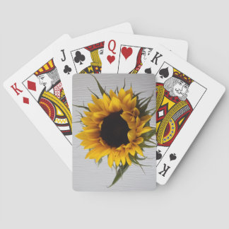 Zonnebloemspeelkaarten Pokerkaarten