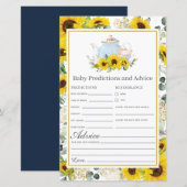 Zonnebloemthee partijenvoorspellingen en advies ov (Voorkant / Achterkant)