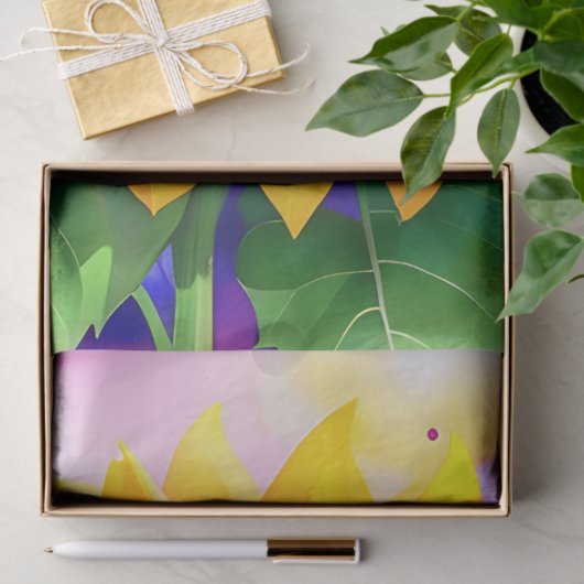 Zonnebloemtissuepapier - Extra groot voor Decoupag Tissuepapier (Geschenk)