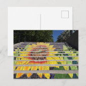 Zonnebloemtrap Briefkaart (Voorkant / Achterkant)