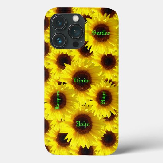 Zonnebloemtrends - Zelden daar Case-Mate iPhone Case (Achterkant)