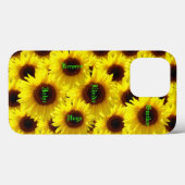 Zonnebloemtrends - Zelden daar Case-Mate iPhone Case (Achterkant (horizontaal))
