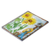 Zonnebloemtuin Notitieboek (Linkerzijde)