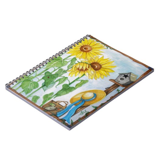 Zonnebloemtuin Notitieboek (Linkerzijde)