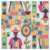 Zonnebloemtuin Stof (Swatch)
