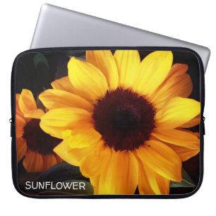 Zonnebloemtuinbouwkunst Laptop Sleeve