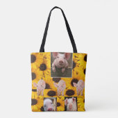 Zonnebloemvarkens Tas (Achterkant)