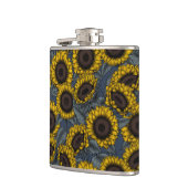 Zonnebloemveld 2 heupfles (Links)