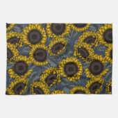 Zonnebloemveld 2 theedoek (Horizontaal)
