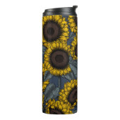 Zonnebloemveld 2 thermosbeker (Gedraaid links)