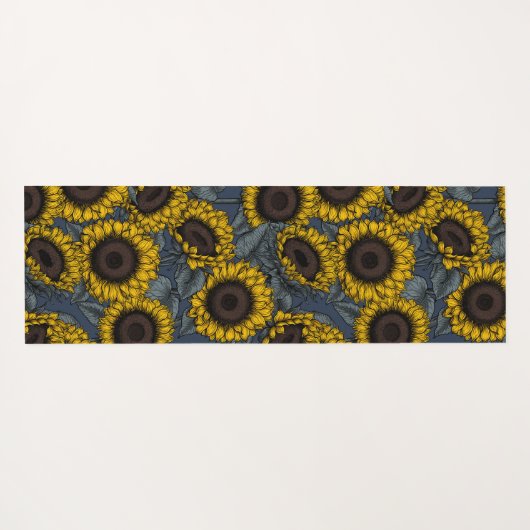 Zonnebloemveld 2 yogamat (Achterkant (horizontaal))