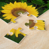 ZONNEBLOEMVELD & BLAUWE LUCHT 8X10 LEGPUZZEL (Zijkant)