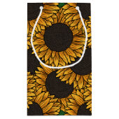 Zonnebloemveld Cadeautas (Achterkant)