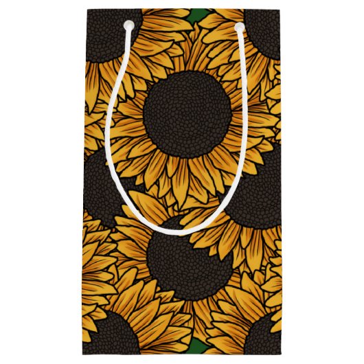 Zonnebloemveld Cadeautas (Voorkant)