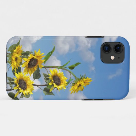 Zonnebloemveld Case-Mate iPhone Case (Achterkant (horizontaal))
