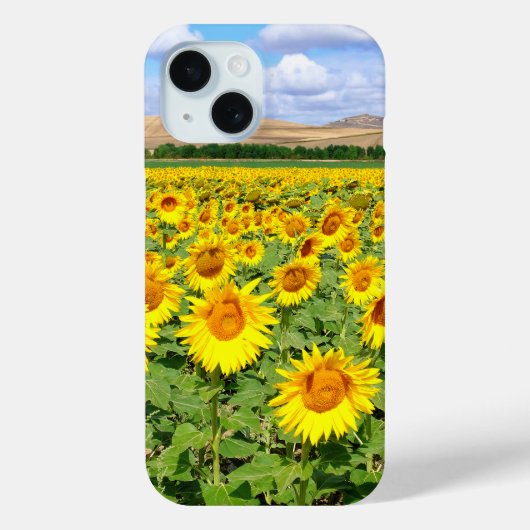 Zonnebloemveld Case-Mate iPhone Case (Achterkant)