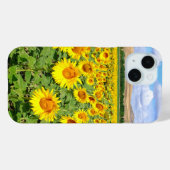 Zonnebloemveld Case-Mate iPhone Case (Achterkant (horizontaal))