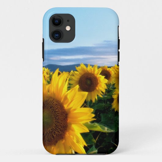 Zonnebloemveld Case-Mate iPhone Case (Achterkant)