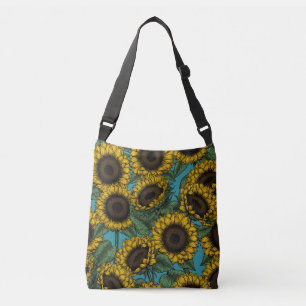 Zonnebloemveld Crossbody Tas