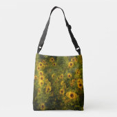 Zonnebloemveld Crossbody Tas (Achterkant)