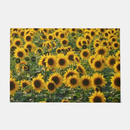 Zonnebloemveld Deurmat (Voorkant)
