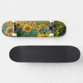 Zonnebloemveld in Longmont, Colorado Persoonlijk Skateboard (Horizontaal)