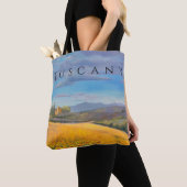 Zonnebloemveld in Toscane Tote Bag (Dichtbij)