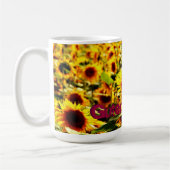 Zonnebloemveld Koffiemok (Links)