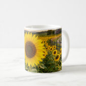 Zonnebloemveld Koffiemok (Voorkant rechts)
