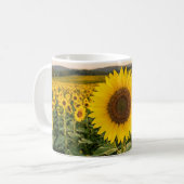 Zonnebloemveld Koffiemok (Voorkant links)