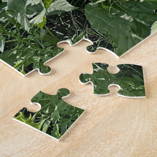 Zonnebloemveld Legpuzzel (Zijkant)