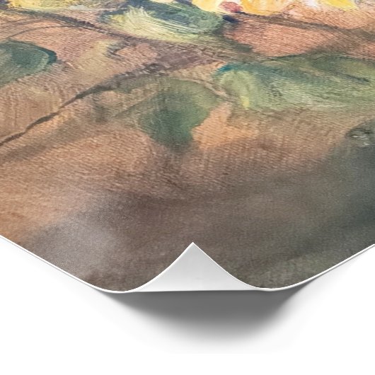  zonnebloemveld perfect poster (Hoek)