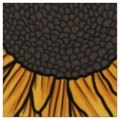 Zonnebloemveld Stof (Close Up)