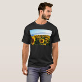 Zonnebloemveld T-shirt (Voorkant volledig)