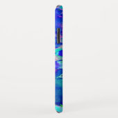 Zonnebloemvelden - blauwgroen zonnebloemen Case-Mate iPhone case (Achterkant/rechts)