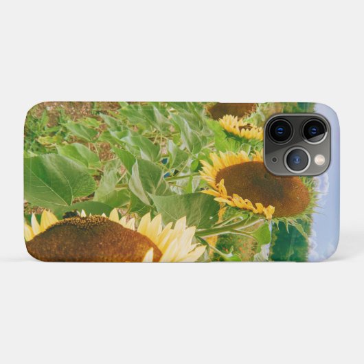 Zonnebloemvelden Case-Mate iPhone Case (Achterkant (horizontaal))
