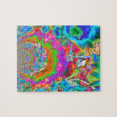 Zonnebloemvelden Forever-blauw Legpuzzel (Horizontaal)