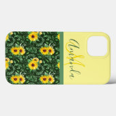 Zonnebloemvelden Monogrammen Case-Mate iPhone Case (Achterkant (horizontaal))