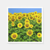 Zonnebloemvelden Servet (Voorkant)