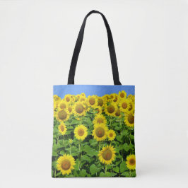Zonnebloemvelden Tote Bag