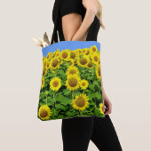 Zonnebloemvelden Tote Bag (Dichtbij)