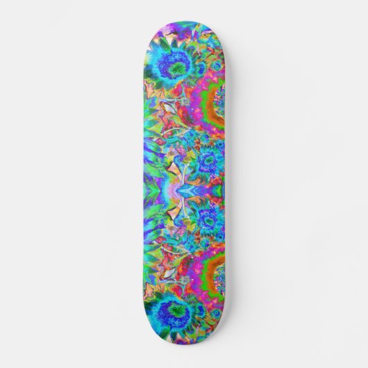 Zonnebloemvelden voor altijd - blauw skateboard (Voorkant)