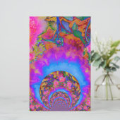 Zonnebloemvelden voor altijd briefpapier (Staand voorkant)