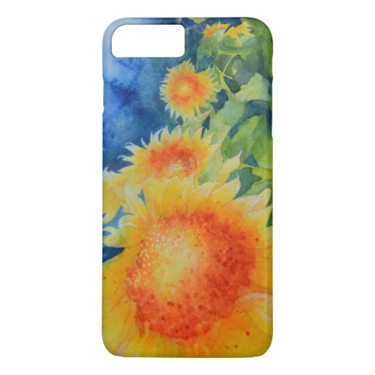 Zonnebloemvelden voor altijd Case-Mate iPhone case (Achterkant)