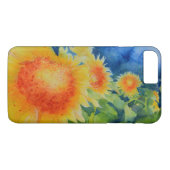 Zonnebloemvelden voor altijd Case-Mate iPhone case (Achterkant (Horizontaal))